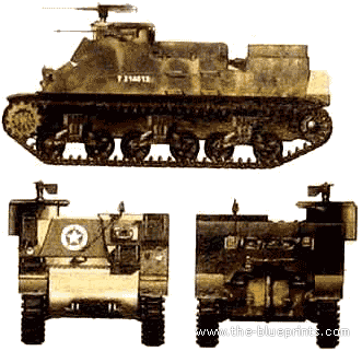 Танк Kangaroo (Ammo Resuply Vehicle) - чертежи, габариты, рисунки