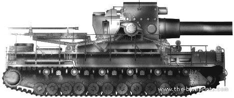 Karl-Gerat Marser tank - drawings, dimensions, pictures