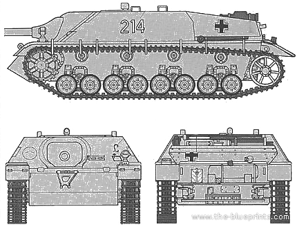 Tank Lung IV - drawings, dimensions, pictures