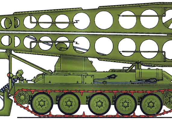 Tank MT-34 - drawings, dimensions, figures