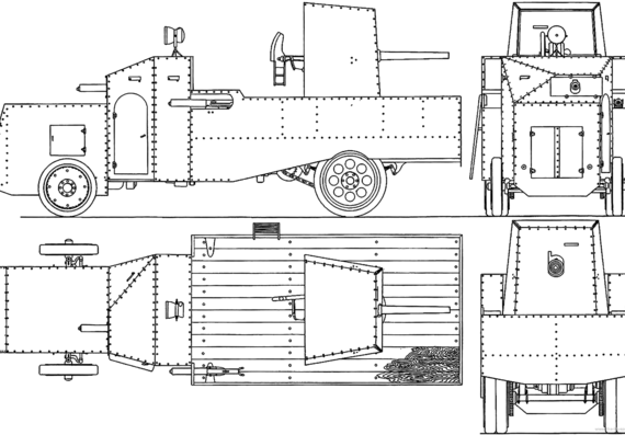 Tank Manmulag - drawings, dimensions, pictures