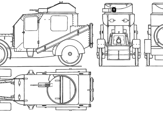 Nakashidje tank - drawings, dimensions, pictures