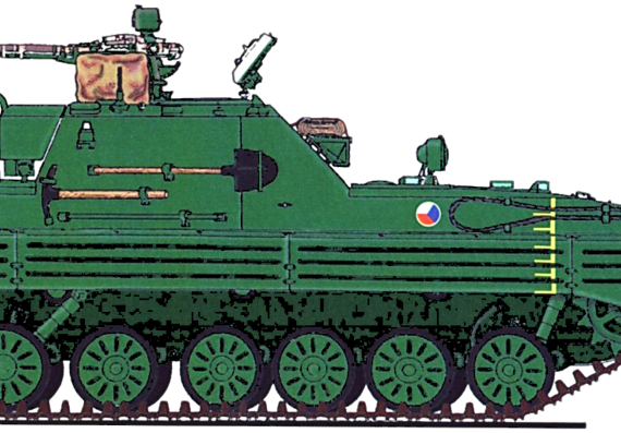 Tank OT R5 - drawings, dimensions, figures