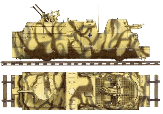 Tank PB42 AA - drawings, dimensions, figures