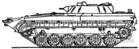 Tank PRP-3 - drawings, dimensions, figures