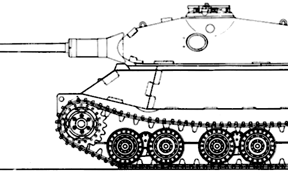 Porsche Tiger P2 tank - drawings, dimensions, pictures
