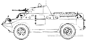Tank Pszh - drawings, dimensions, figures