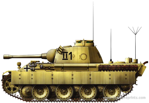 Tank Pz.Beob.Wg.V Ausf.D - drawings, dimensions, figures
