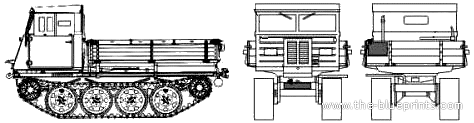Танк RSO Type.3 - чертежи, габариты, рисунки