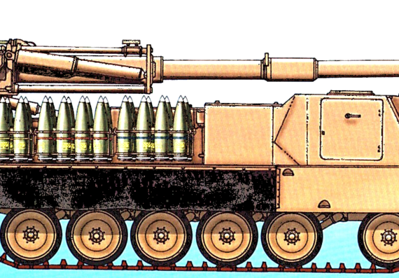 Rascal II tank - drawings, dimensions, figures
