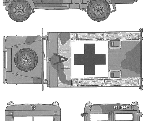 Tank Rover 7 - drawings, dimensions, figures