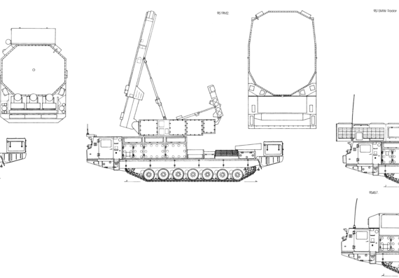 Tank S-300 - drawings, dimensions, figures
