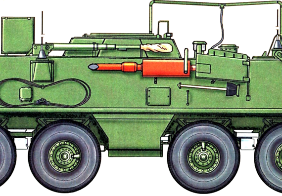 Tank SKOT-R3 - drawings, dimensions, figures