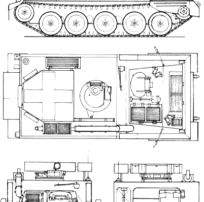 Samaritan tank - drawings, dimensions, pictures