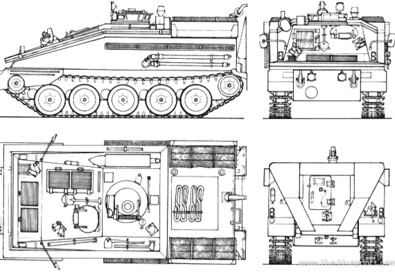 Samson tank - drawings, dimensions, pictures