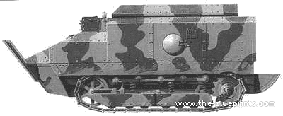 Tank Schneider CA-1 - drawings, dimensions, figures