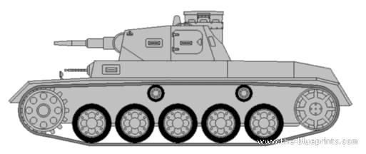 Танк Sd.Kfz. 141 Pz.Kpfw.III Ausf. A - чертежи, габариты, рисунки