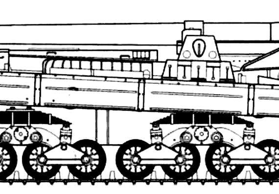 Tank Semovente 149-40 - drawings, dimensions, figures