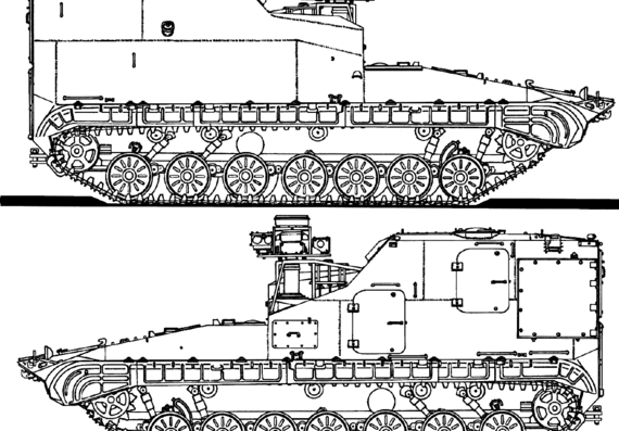 Sopran tank - drawings, dimensions, figures