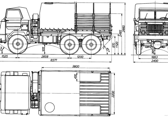 Tank Star 660M2 (1974) - drawings, dimensions, pictures