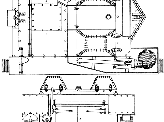Tank T-27 - drawings, dimensions, figures