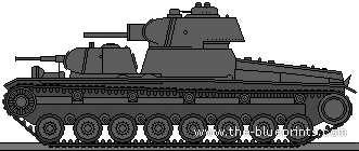 Tank T100 L11 Long - drawings, dimensions, figures