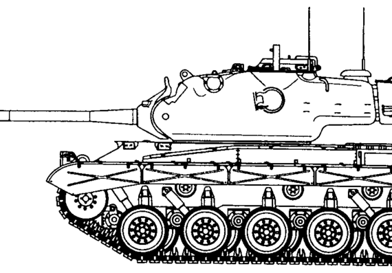 Tank T42 - drawings, dimensions, figures