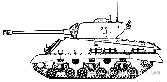 Танк T66 - чертежи, габариты, рисунки