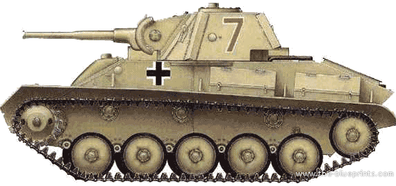 Tank T70 - drawings, dimensions, figures