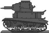 Tank TKW - drawings, dimensions, figures