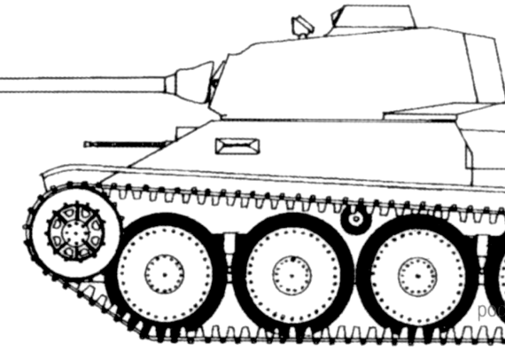 Tank TNH n. A. - drawings, dimensions, figures