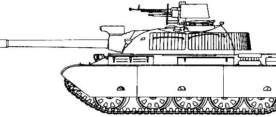 Танк Type-62-I - чертежи, габариты, рисунки