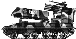 Tank Type 89 122mm MLRS (China) - drawings, dimensions, figures