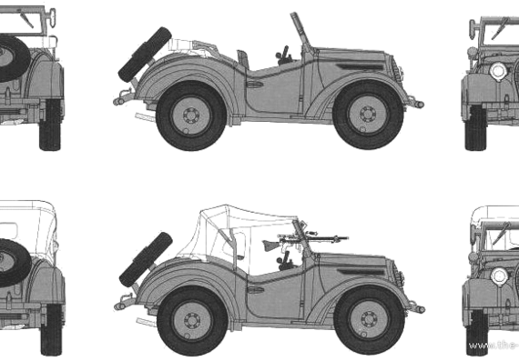 Tank Type 95 Kurogane - drawings, dimensions, figures