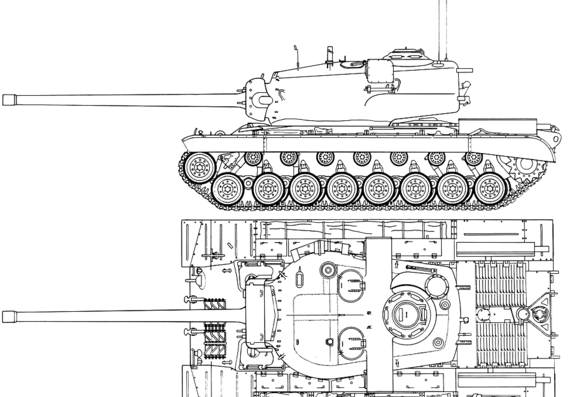 Танк Unknown Tank 07 - чертежи, габариты, рисунки