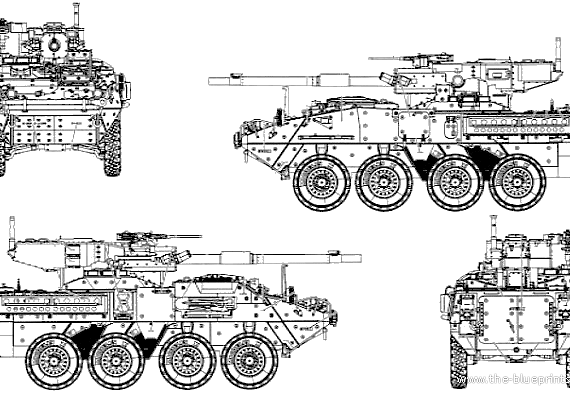 Танк Unknown Tank 1 - чертежи, габариты, рисунки