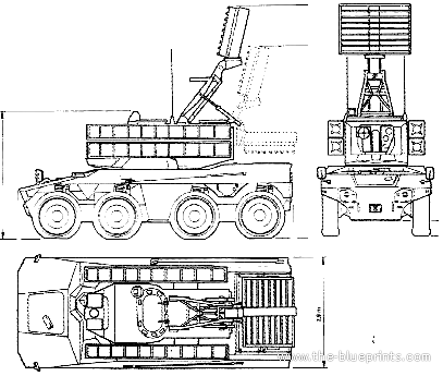 Tank ZA-HVM - drawings, dimensions, figures