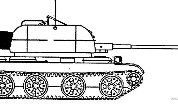 Tank ZSU-57-2 Type-80 - drawings, dimensions, figures