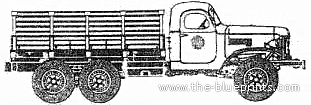 Танк ZiL-157 - чертежи, габариты, рисунки