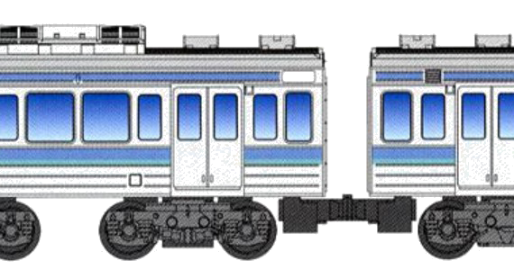Поезд B Train Shorty Series 211 - чертежи, габариты, рисунки