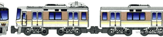 Поезд B Train Shorty Series 223-2000 - чертежи, габариты, рисунки