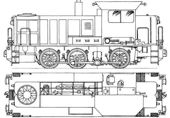 Train Comeng NSW 70 Class Diesel - Hydraulic - drawings, dimensions, pictures