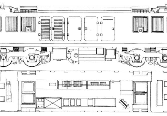 Comeng NSW 86 Class Electric train - drawings, dimensions, pictures