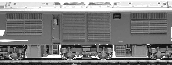 Поезд DF200-50 Eco-Power Red Bear - чертежи, габариты, рисунки
