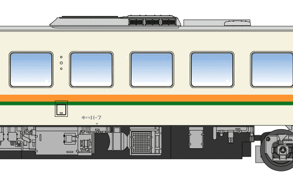 DMU train 11 - drawings, dimensions, figures