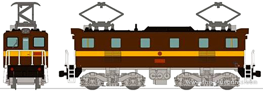 Train ED459 - drawings, dimensions, figures