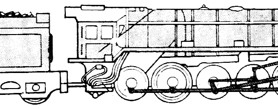 Evening Star Train No.92220 (1960) - drawings, dimensions, figures