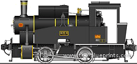 JNR Class B20 train - drawings, dimensions, figures