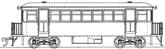 JNR Kiha D5 train - drawings, dimensions, figures
