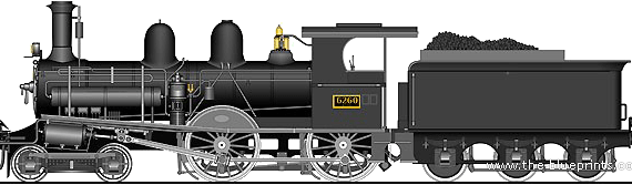 JR Form 6250 train - drawings, dimensions, figures